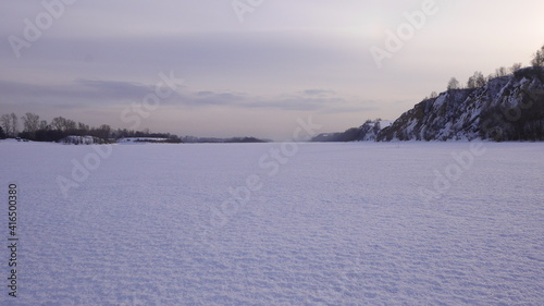 winter in the mountains