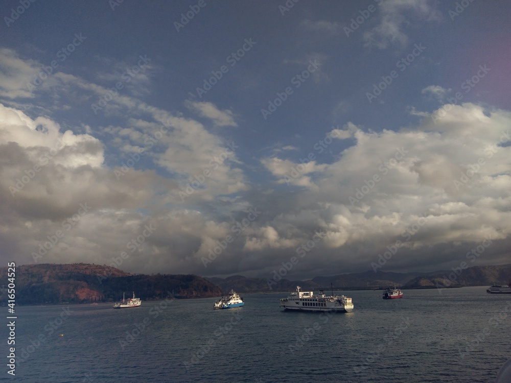 boats in the sea