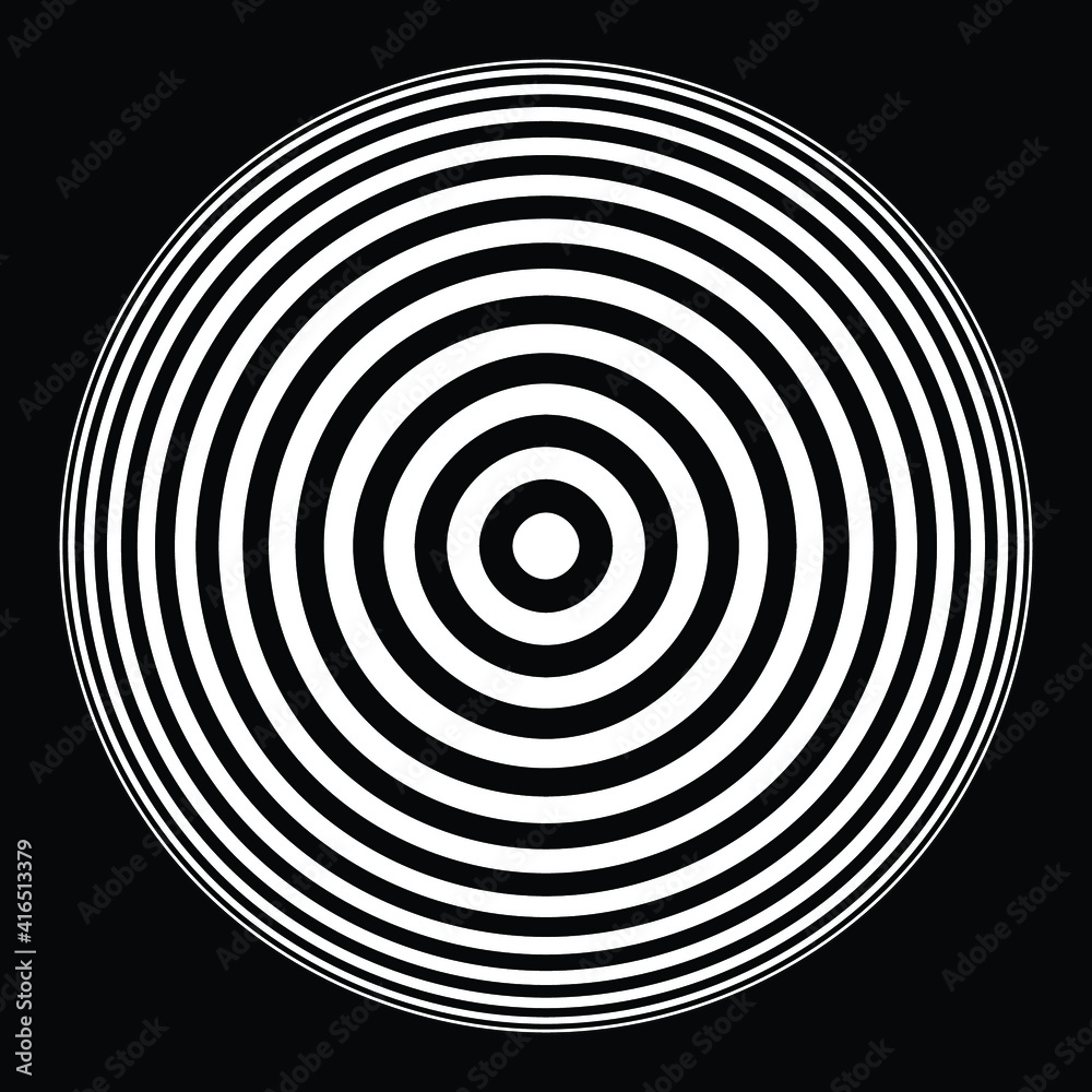 Op art, Optical Art, Abstract vector black and white background . ball 3d design, with organic effect. Op art, Optical Art, Abstract vector black and white background . ball 3d design, with organic effect.