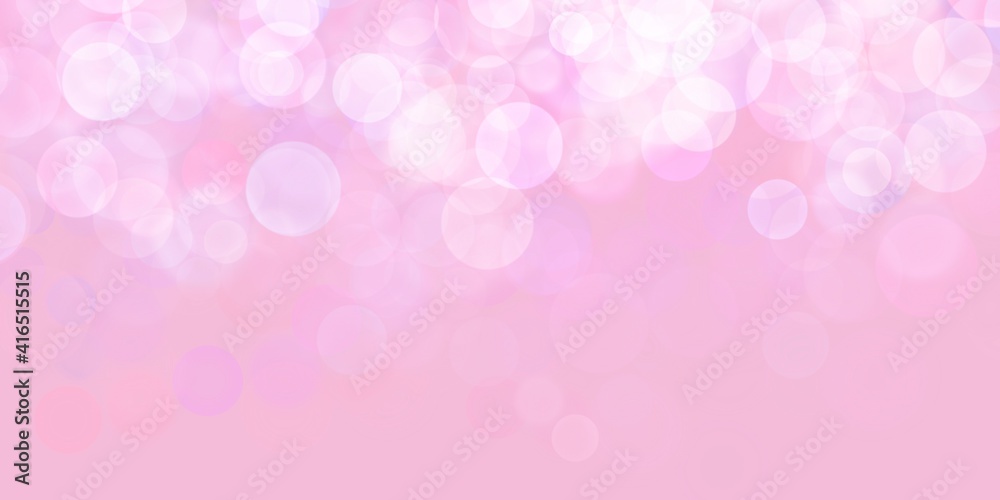 Web banner astratto rosa con bokeh Web banner astratto rosa con bokeh