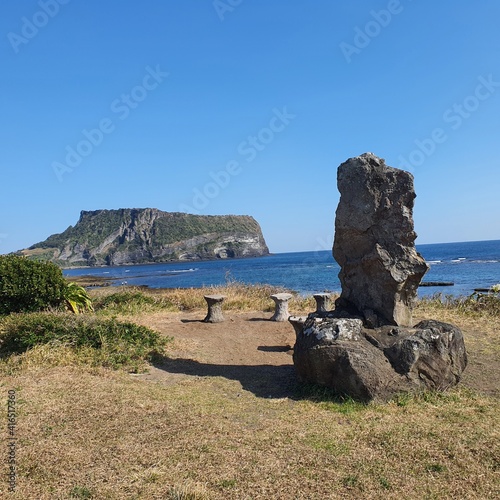 Foto 광치기해변과 성산일출봉