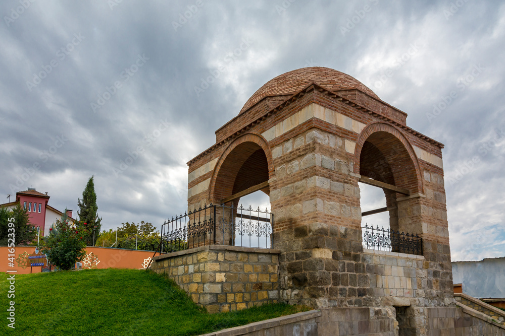 Blooded Vault ( Kanli Kumbet ) view in Battalgazi of Malatya Province