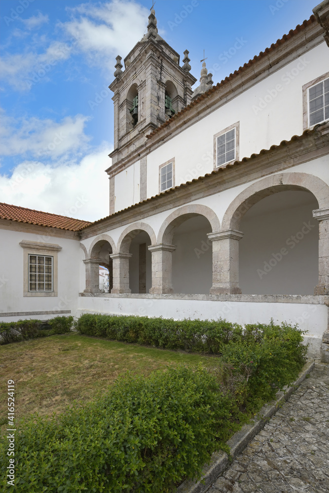 Our Lady of Nazare Church, Largo Nossa Senhora da Nazare, Sitio village, Nazare, Leiria district, Portugal