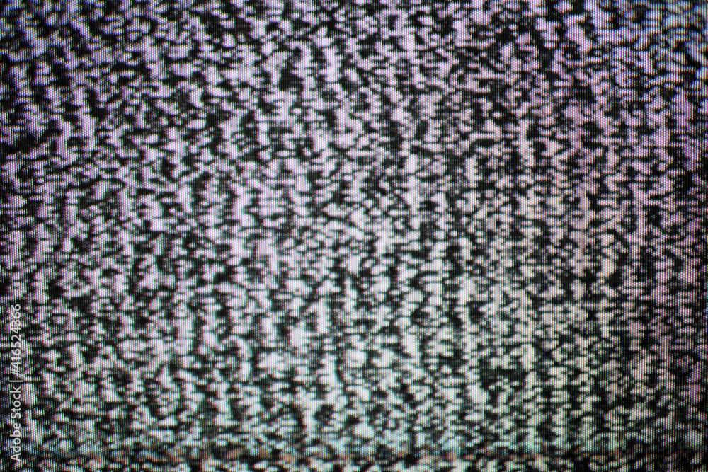 static TV screen, interference in the absence of a signal on the TV screen static TV screen, interference in the absence of a signal on the TV screen