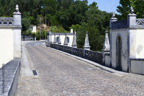 Canvas Print Boutaca bridge, Batalha, Leiria district, Portugal