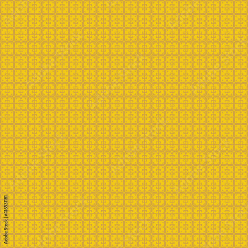 Yellow geometric pattern. Seamless Background, Vector illustration 