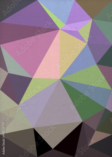 Abstract Colorful Geometrical Artwork Poster Abstract Graphical Painting Art Background Texture Modern Conceptual Art Synthwave Aesthetic Vaporwave Poster Print 3D Rendering  3D Illustration