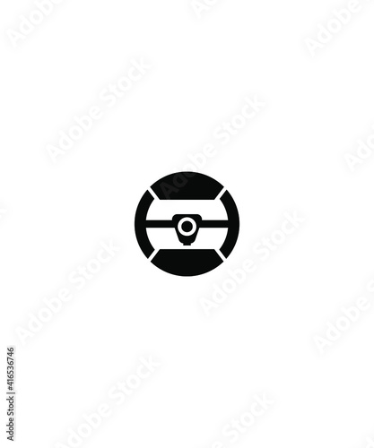 steering icon,vector best flat icon.