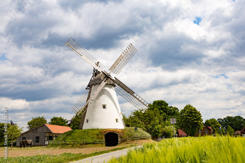 Windmühle in Südhemmern, Hille, Deutschland