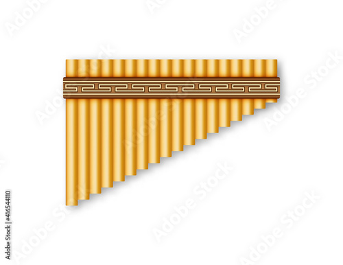 Wind musical instruments. Music. Vector illustration EPS10
