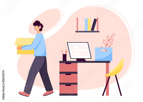 Online class. telework. freelancer. Reading books online. E-library. Stay at home. Distance learning. Study at home via teleconference. Online school, online exam. Cartoon vector