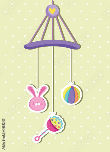 toys mobile crib