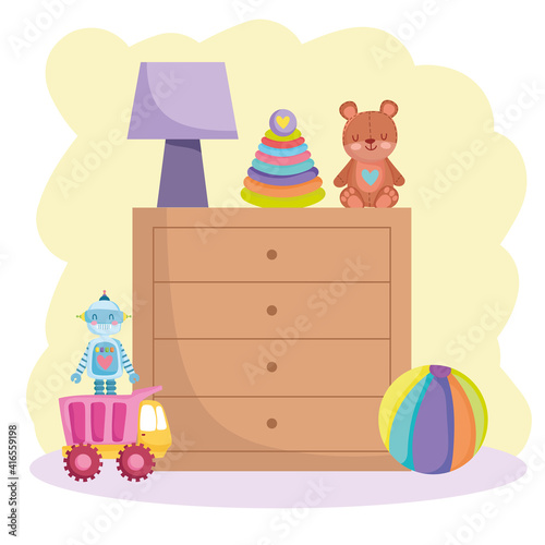 toys furniture room