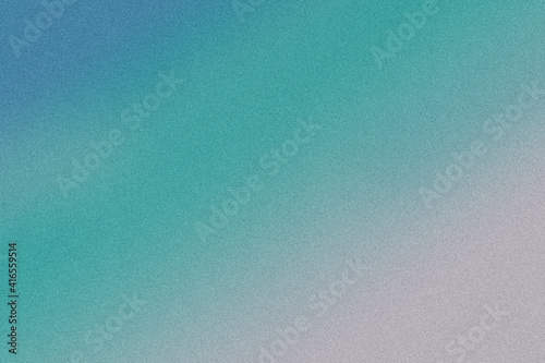 Digital noise gradient. Nostalgia, vintage, retro 70s, 80s style. Abstract lo-fi background. Retro wave, synthwave. Wall, wallpaper, template, print. Minimal, minimalist. Blue, green, pink, gray color