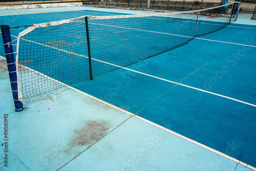 tennis court detail © Felipe Queiroz