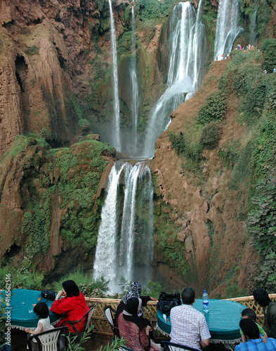 Ouzoud waterfall in Atlas of Morocco photo