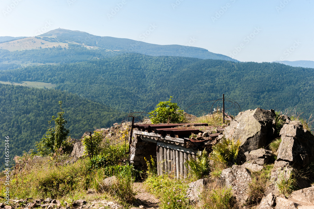 custom made wallpaper toronto digitalEhemaliger Kriegsschauplatz Hartmannswillerkopf