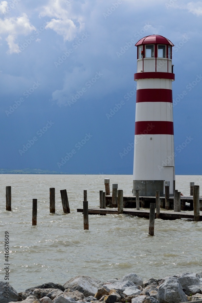 Lighthouse On Lake