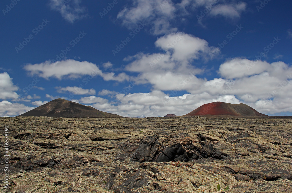 Volcanic Landscape, Lanzarote, Spain