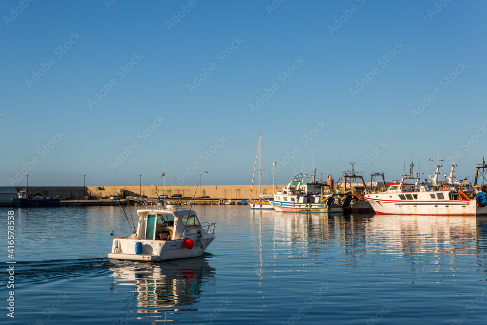 Fototapeta premium Calpe Port