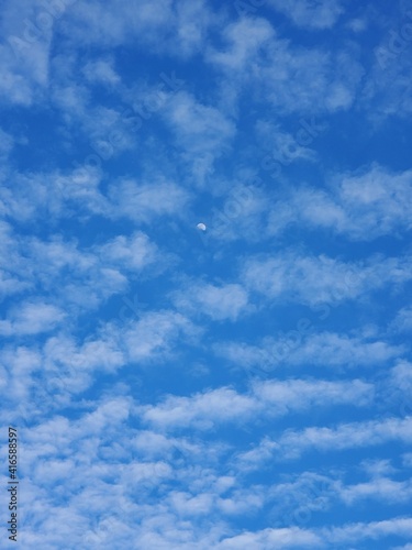 blue sky with clouds