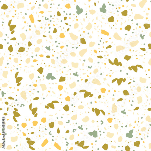Terrazzo ornament. Vector s...