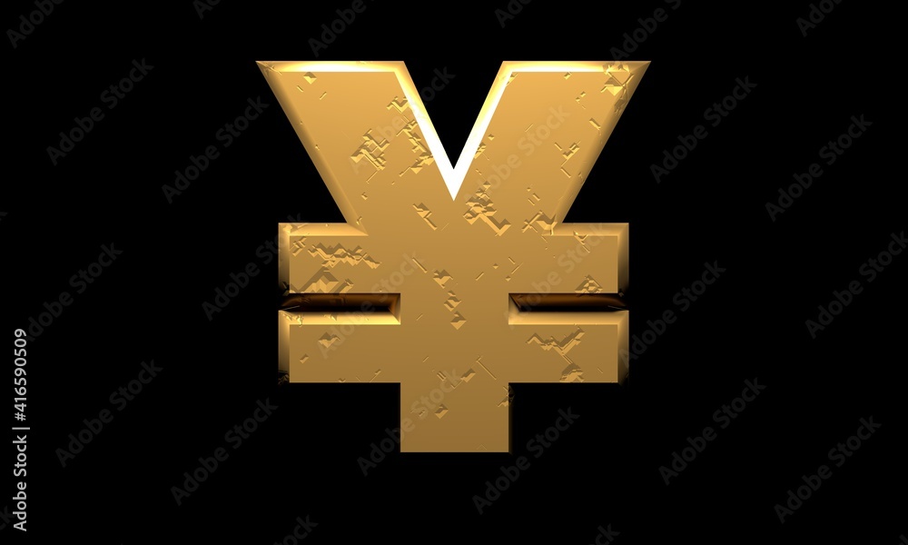 Obraz premium Yen doré