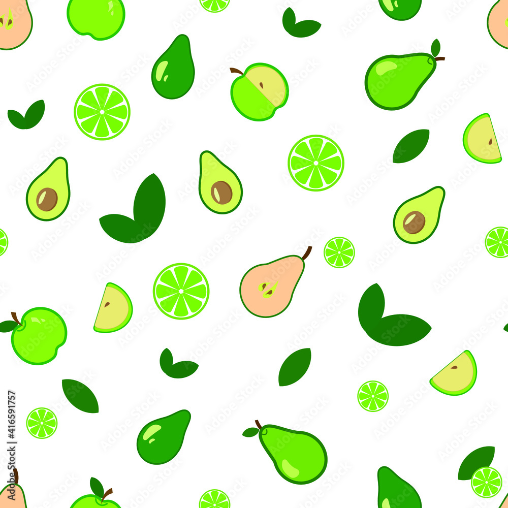 Green fruit Green fruit