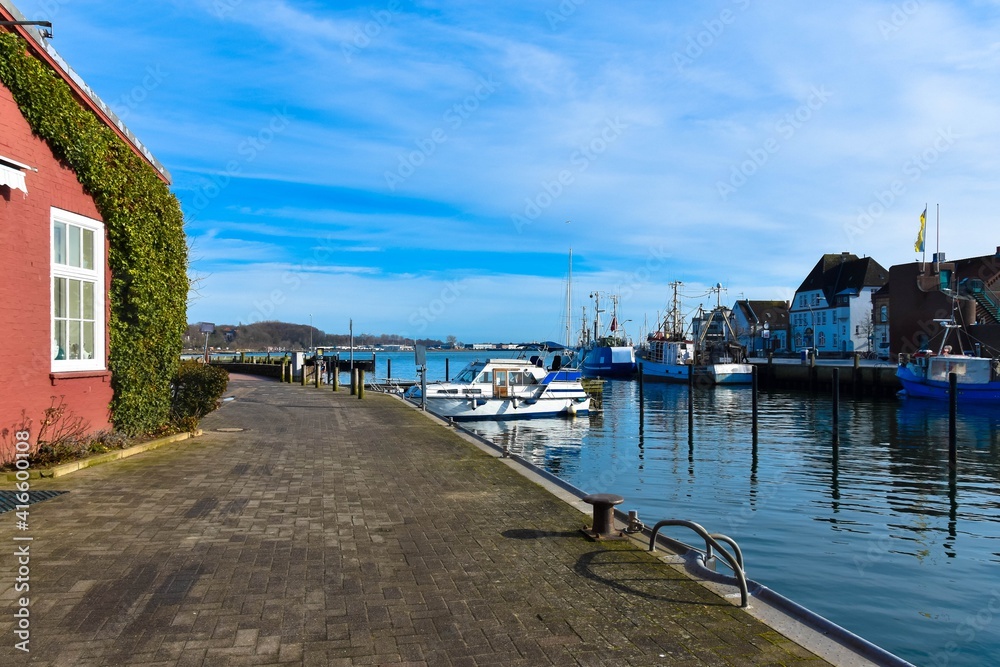 Fototapeta premium Hafen, Eckernförde
