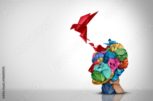 Innovative idea and designer creative mind concept or brainstorm ideas with smart design thinking