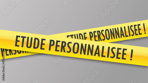 Logo étude personnalisée.