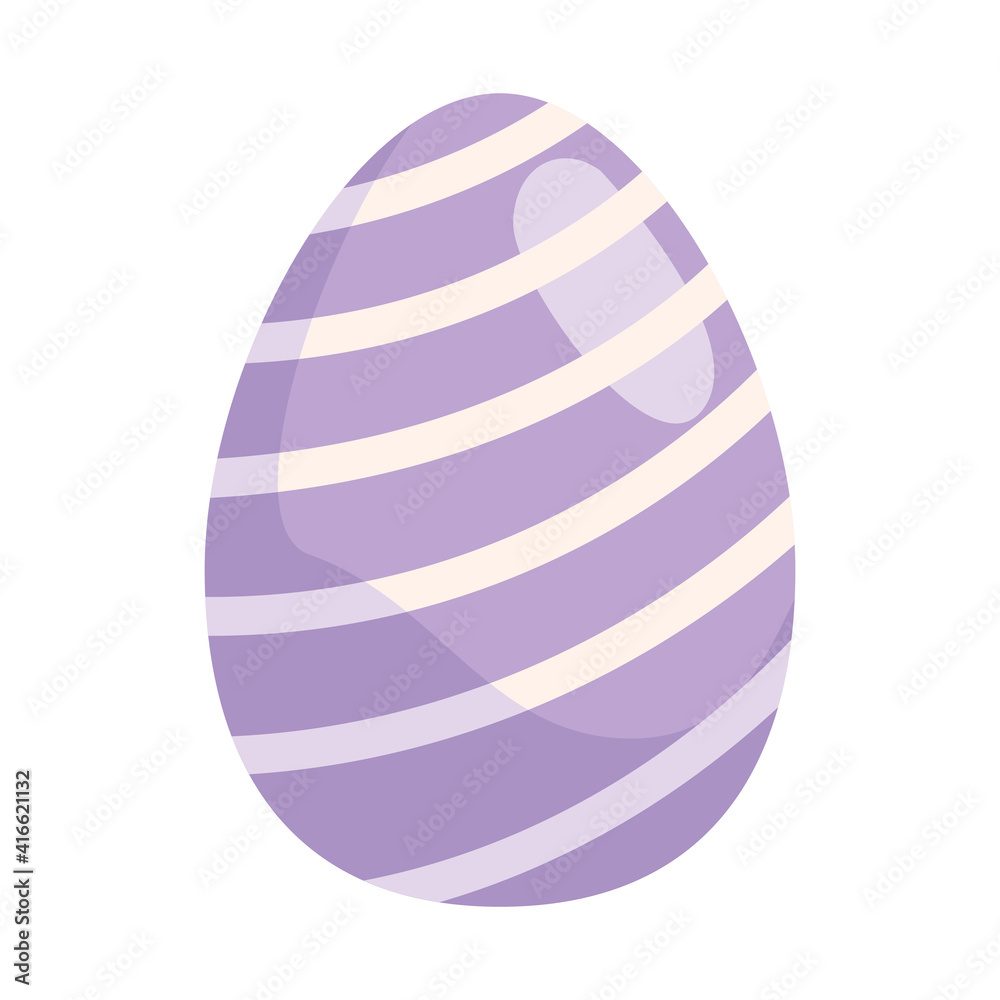 easter egg paint with lilac and white stripes easter egg paint with lilac and white stripes