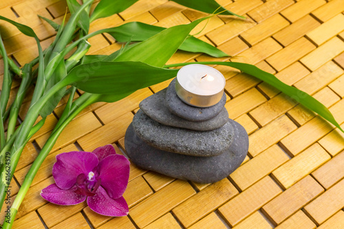 Canvas Print Spa, zen, massage concept