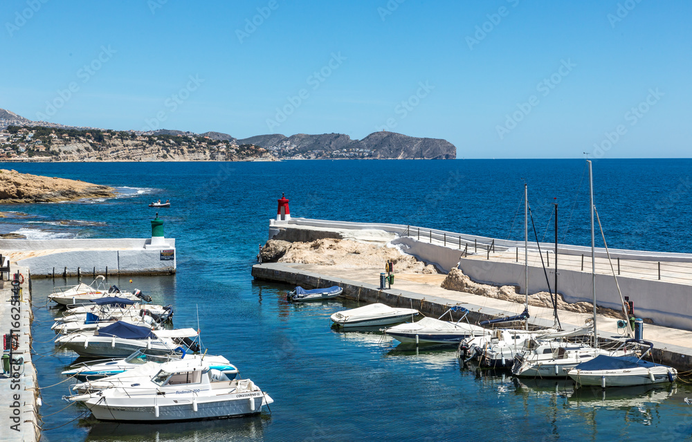 Port Esportiu Mar I Muntanya, sport marina, Calpe, Spain
