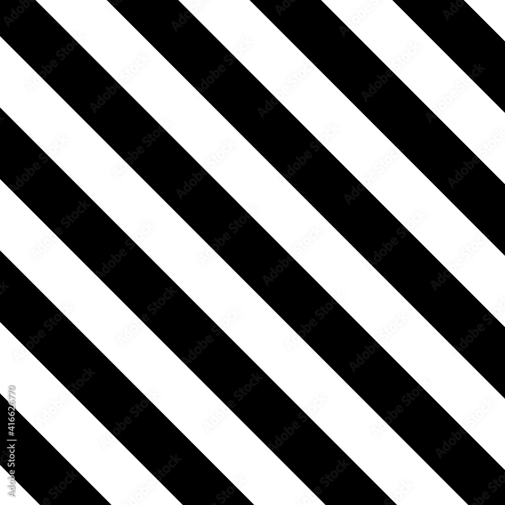Simple Black and White Diagonal Stripes Pattern Simple Black and White Diagonal Stripes Pattern