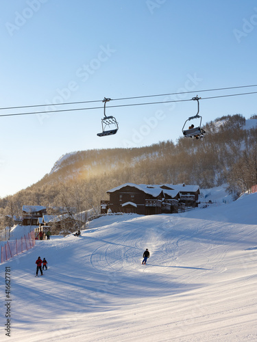 Ski resort Ramundberget, Sweden