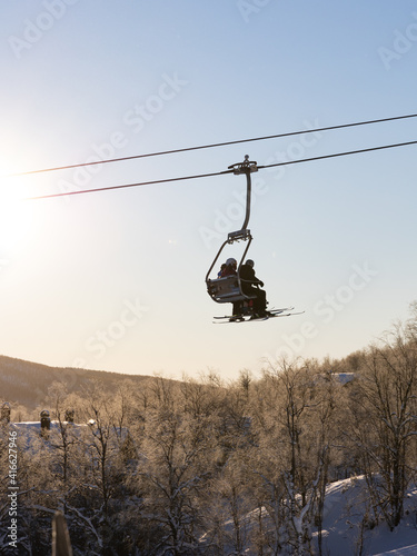 Ski resort Ramundberget, Sweden