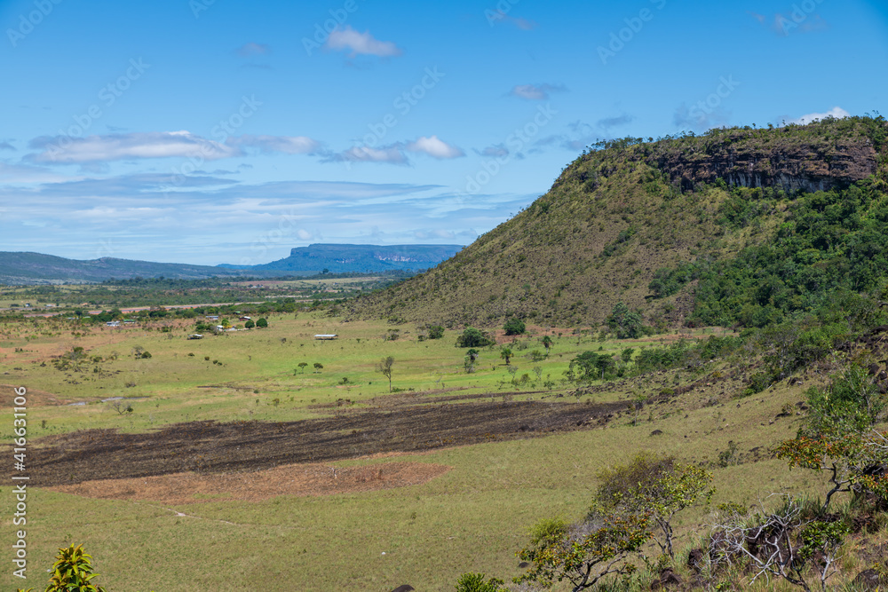 custom made wallpaper toronto digitalPanorama landscape of Canaima National Park (Bolivar, Venezuela).