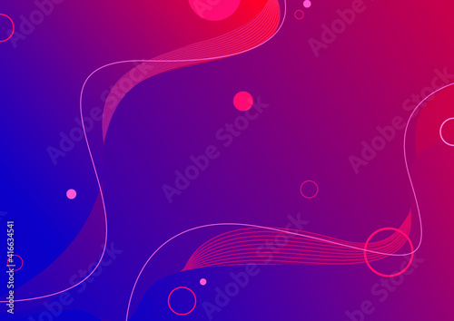 fondo de olas azules con rosa con tonos degradados y lineas onduladas