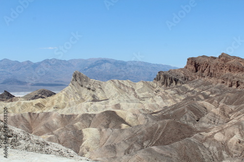 Panoramablick auf Death Valley Amerika USA