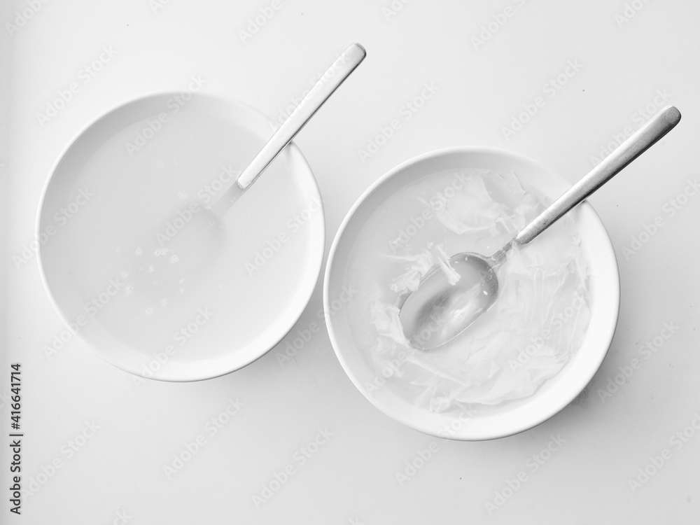 spoons in bowls spoons in bowls