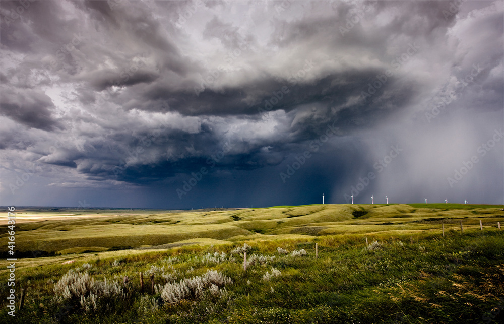Obraz premium Summer Storm Canada