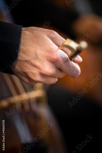 Viol hand early music
