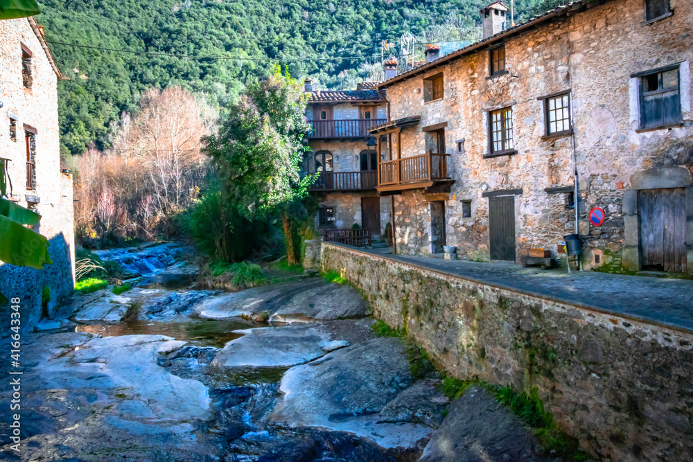 Beget, uno de los pueblos más bonitos de España. 