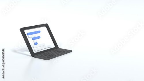 Simplistic Code On Minimalistic Device White