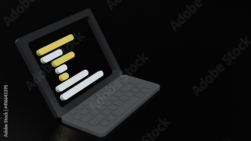 Simplistic Code On Minimalistic Device Black
