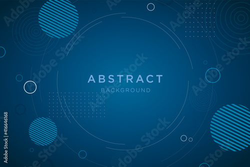 Abstract vector background classic blue background.