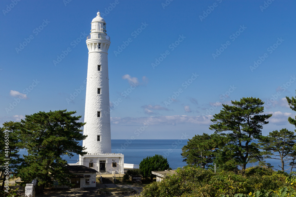 大山隠岐国立公園出雲日御碕灯台 島根県出雲市 大山隠岐国立公園出雲日御碕灯台 島根県出雲市
