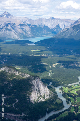 Refreshing and Mind Blowing Scenery of Rocky Mountain   River  Lake  Mountain  Snow  Sky 