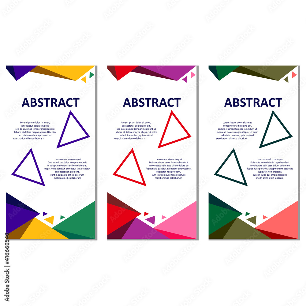 Abstract design banner web template Abstract design banner web template